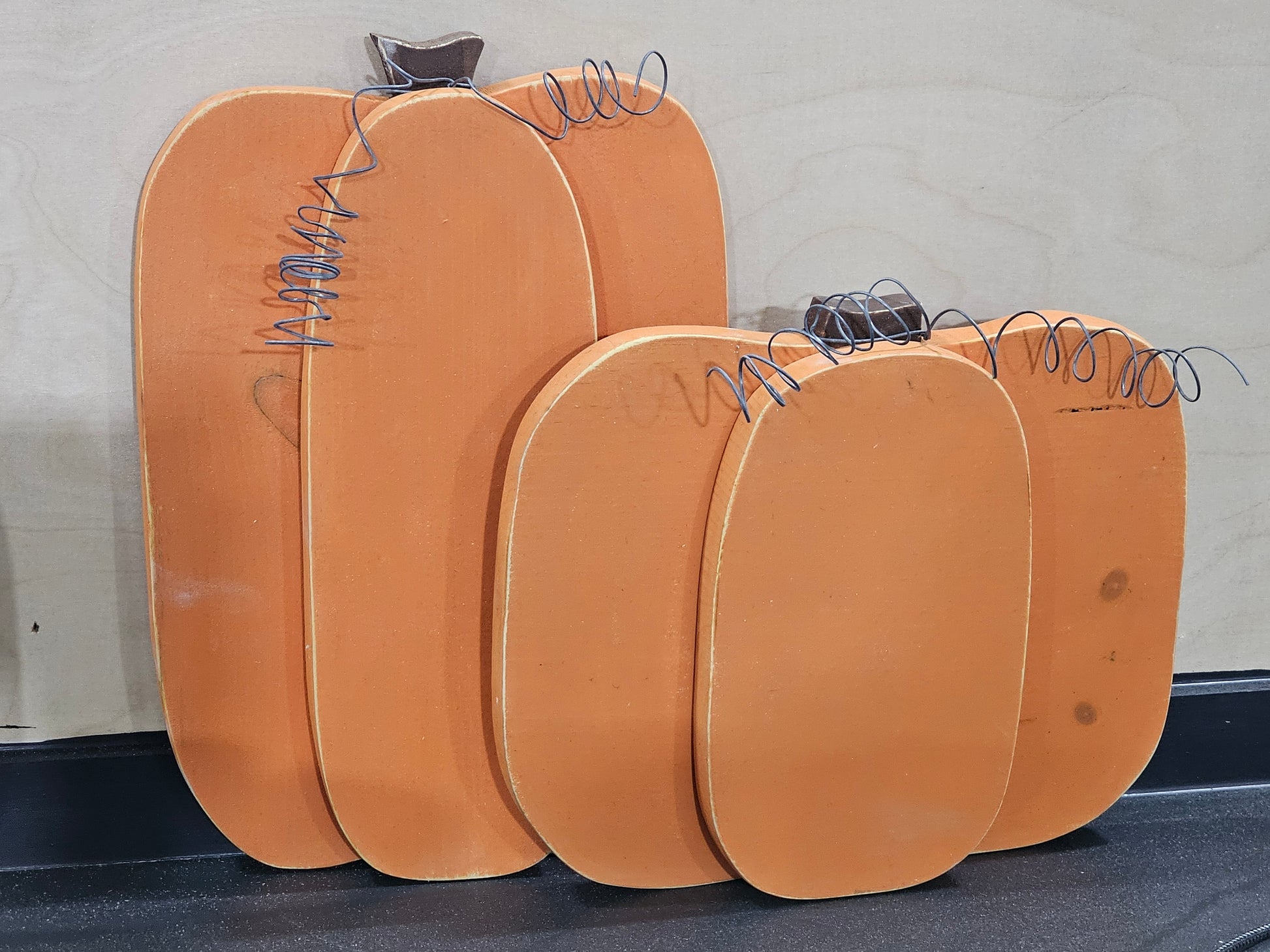 Wood Pumpkins