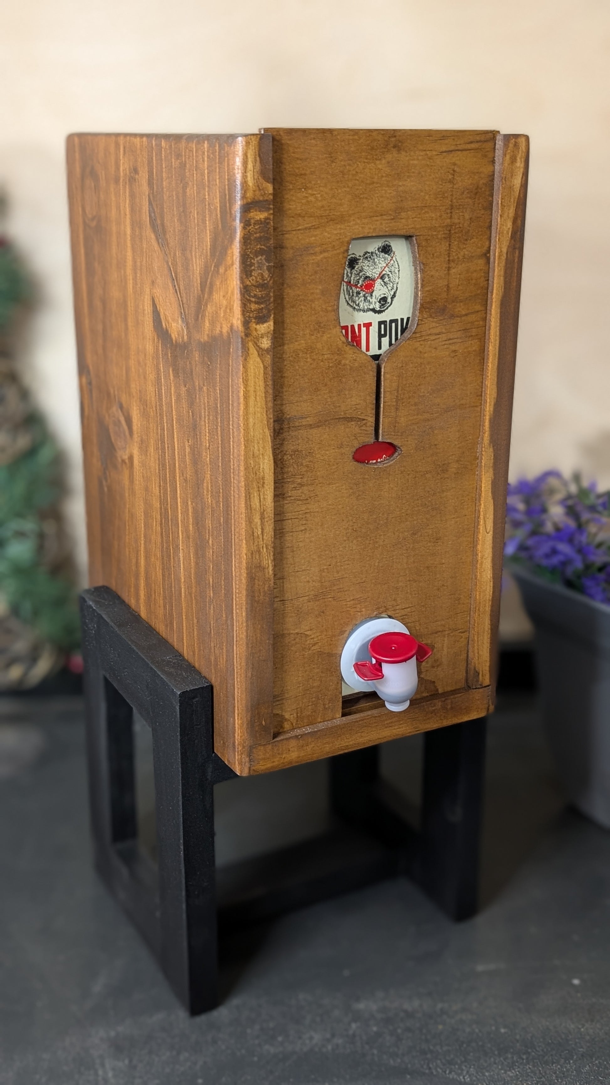 Wine Box Stand