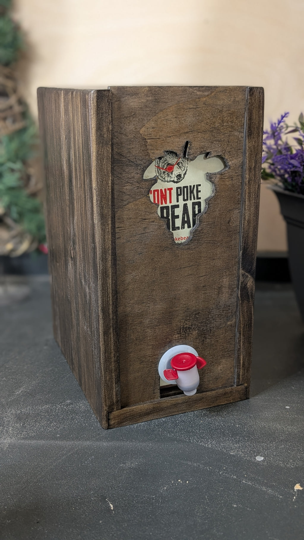 Wine Box Stand