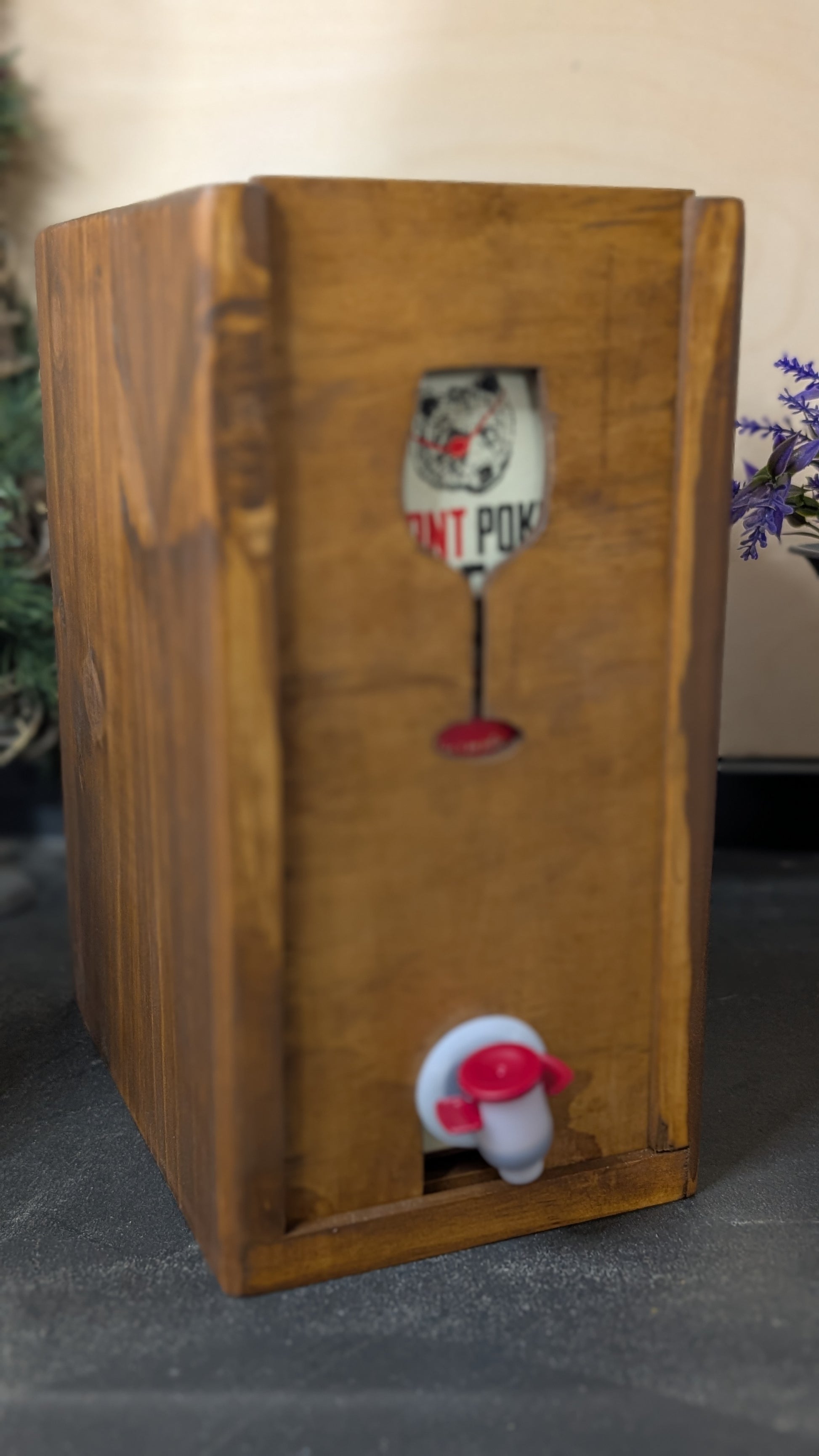 Wine Box Stand